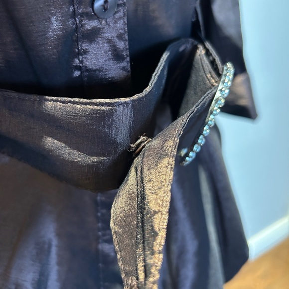 Harve Benard Dressy Balloon Hem Blouse size Large - Picture 5 of 9